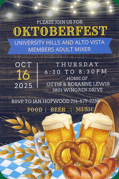 UHAOH Octoberfest Mixer
